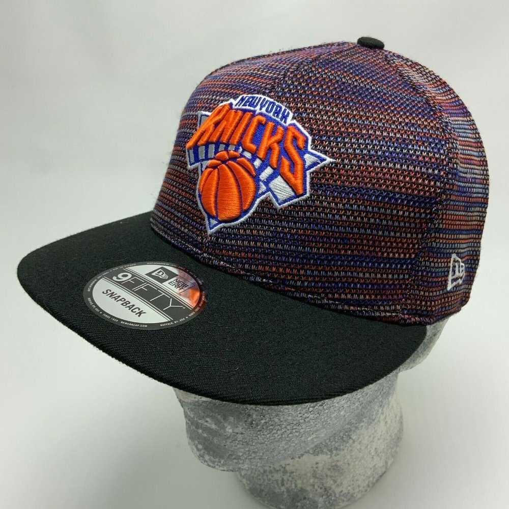 Men's New Era Cap Multicolor | Black Straw NY Knicks 9FIFTY NBA